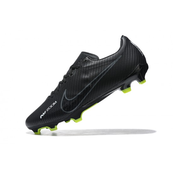 Kopačky Nike Mercurial Vapor XV FG Černá Zelená Low-top