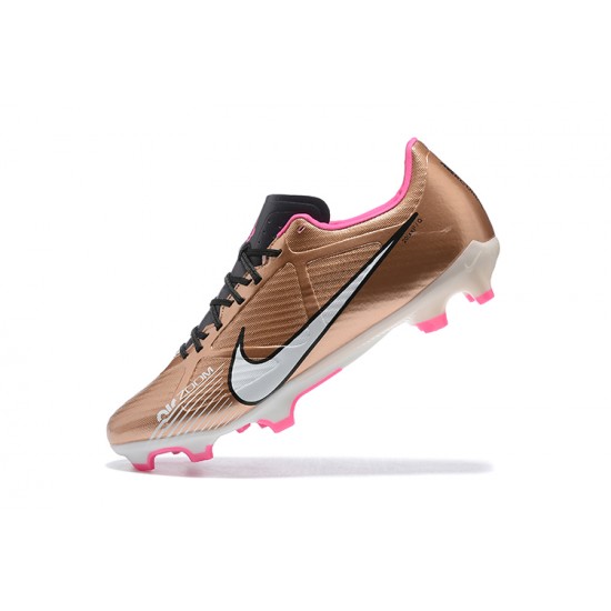 Kopačky Nike Mercurial Vapor XV FG Zlato Růžový Černá Bílý Low-top