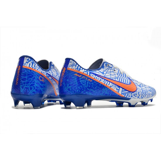 Kopačky Nike Mercurial Vapor XV FG Low-top Bílý Modrý