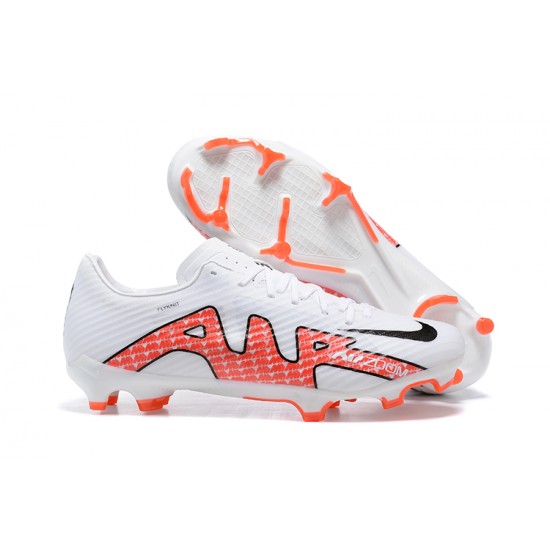 Kopačky Nike Mercurial Vapor XV FG Bílý Oranžovýý Low-top