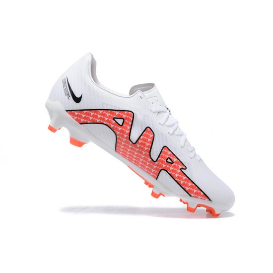 Kopačky Nike Mercurial Vapor XV FG Bílý Oranžovýý Low-top