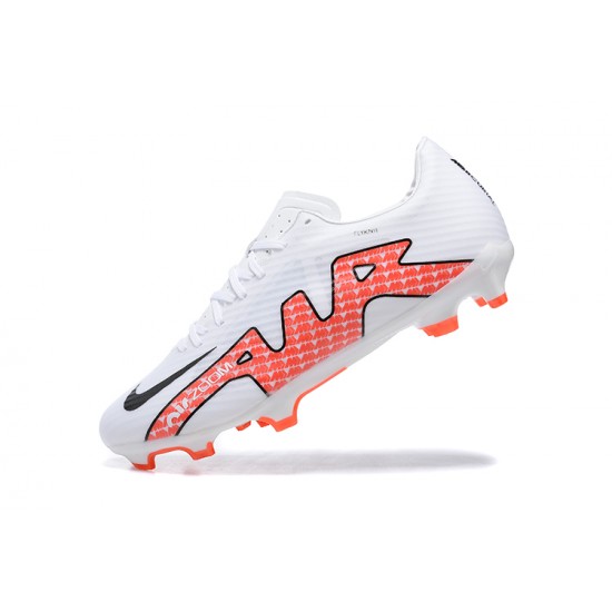 Kopačky Nike Mercurial Vapor XV FG Bílý Oranžovýý Low-top