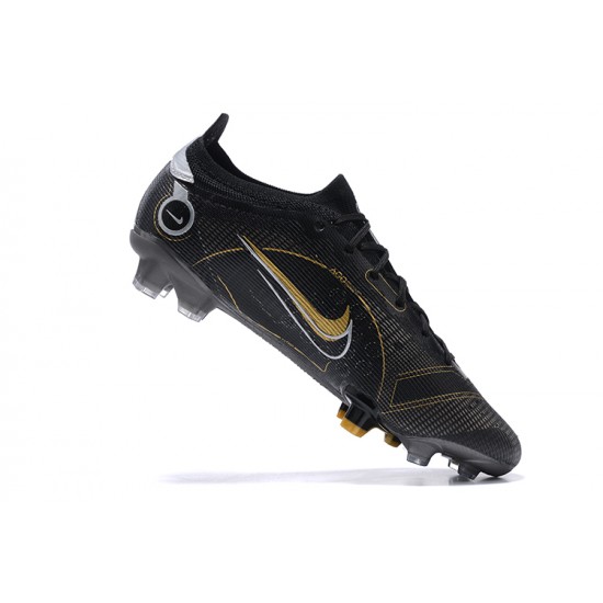 Kopačky Nike Mercurial Vapor Xiv Elite FG Černá Zlato Zlato Low-top