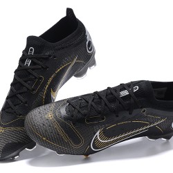 Kopačky Nike Mercurial Vapor Xiv Elite FG Černá Zlato Zlato Low-top