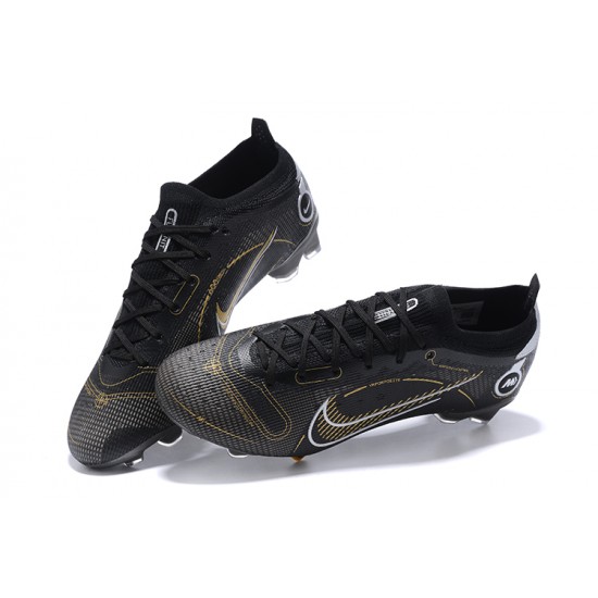 Kopačky Nike Mercurial Vapor Xiv Elite FG Černá Zlato Zlato Low-top