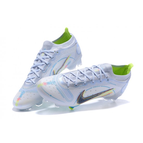 Kopačky Nike Mercurial Vapor Xiv Elite FG Černá Žlutý Modrý Low-top