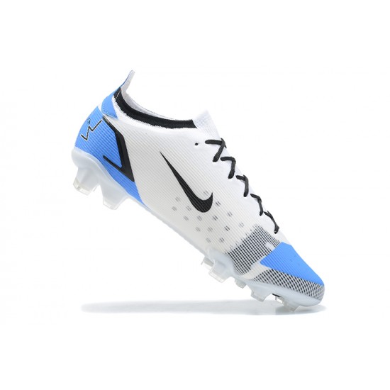 Kopačky Nike Mercurial Vapor Xiv Elite FG Modrý Černá Bílý Zlato Low-top