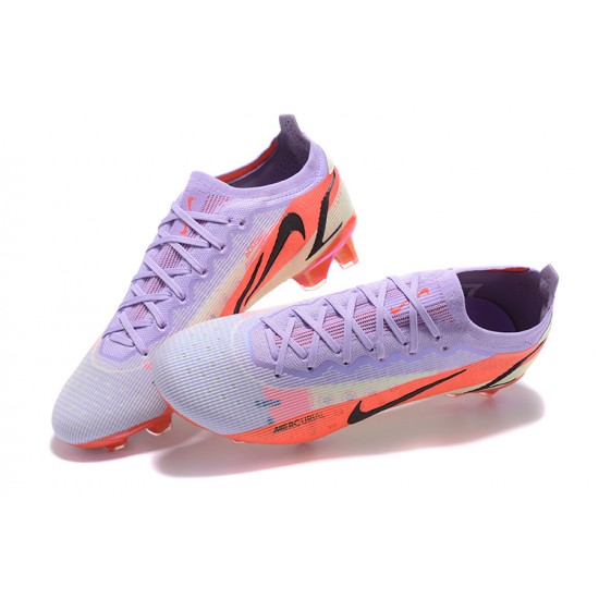 Kopačky Nike Mercurial Vapor Xiv Elite FG LightNachový Oranžovýý Černá Apricot Low-top