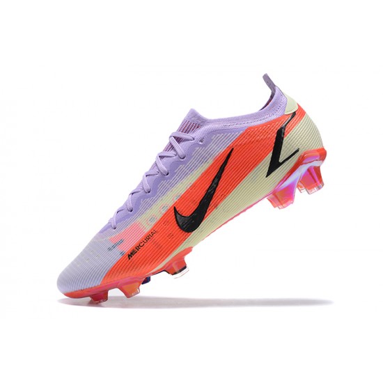 Kopačky Nike Mercurial Vapor Xiv Elite FG LightNachový Oranžovýý Černá Apricot Low-top