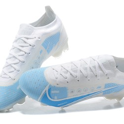 Kopačky Nike Mercurial Vapor Xiv Elite FG Bílý LightModrý Low-top