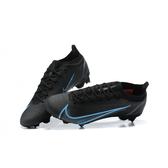 Kopačky Nike Vapor 14 Elite FG Černá Modrý Low-top