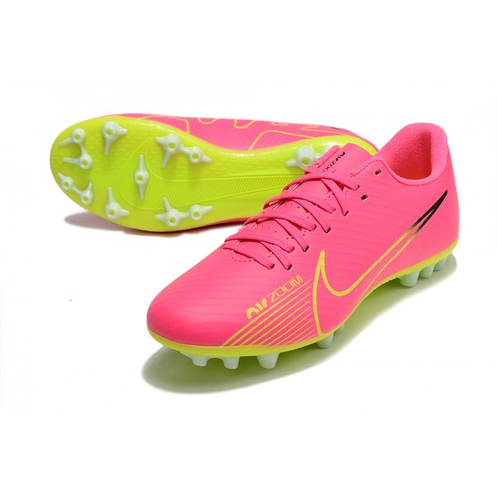 Kopačky Nike Vapor 15 Academy AG Low-top Růžový Chartreuse