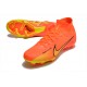 Kopačky Nike Air Zoom Mercurial Superfly IX Elite FG High-top Oranžovýý Žlutý