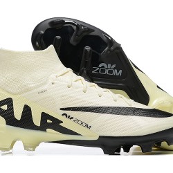 Kopačky Nike Air Zoom Mercurial Superfly Ix Elite Fg Béžový Černá High-top Football Cleats