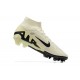 Kopačky Nike Air Zoom Mercurial Superfly Ix Elite Fg Béžový Černá High-top Football Cleats