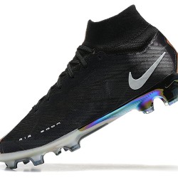 Kopačky Nike Air Zoom Mercurial Superfly Ix Elite Fg Černá Zlato Bílý High-top Football Cleats