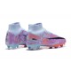 Kopačky Nike Air Zoom Mercurial Superfly Ix Elite Fg Modrý Nachový High-top Football Cleats