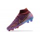 Kopačky Nike Air Zoom Mercurial Superfly Ix Elite Fg Deepwine Modrý Zlato High-top Football Cleats