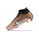 Kopačky Nike Air Zoom Mercurial Superfly Ix Elite Fg Zlato Černá High-top Football Cleats