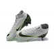 Kopačky Nike Air Zoom Mercurial Superfly Ix Elite Fg Šedá Černá Zelená High-top Football Cleats