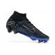 Kopačky Nike Air Zoom Mercurial Superfly Ix Elite Fg Bílý Modrý Černá High-top Football Cleats