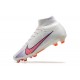 Kopačky Nike Air Zoom Mercurial Superfly Ix Elite Fg Bílý Růžový LightNachový High-top Football Cleats