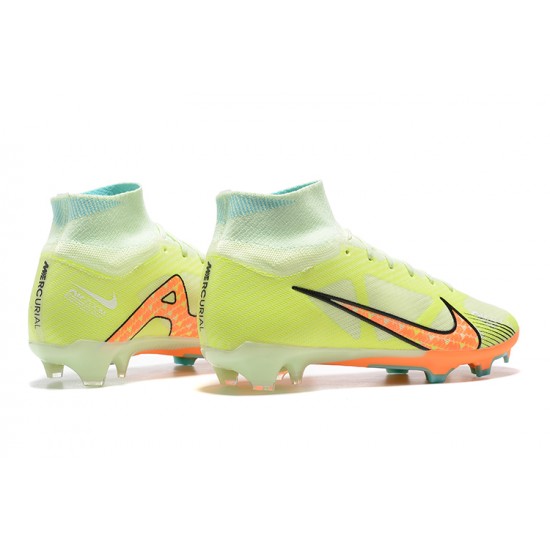 Kopačky Nike Air Zoom Mercurial Superfly Ix Elite Fg Žlutý Prange High-top Football Cleats