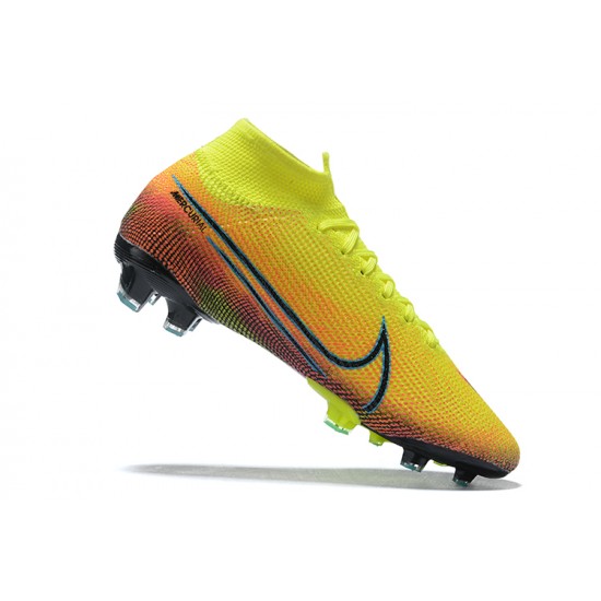 Kopačky Nike Mercurial Dream Speed 002 Superfly 13 Elite FG Žlutý Zelená High-top