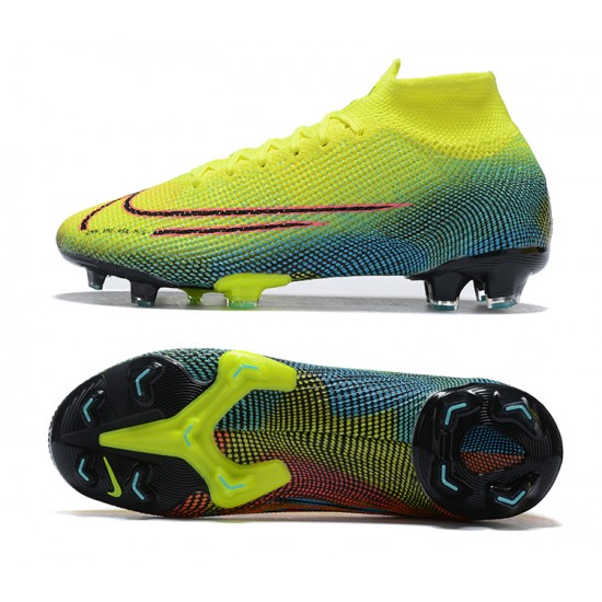 Kopačky Nike Mercurial Dream Speed 002 Superfly 13 Elite FG Žlutý Zelená High-top