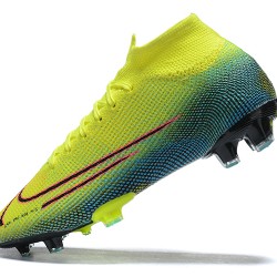 Kopačky Nike Mercurial Dream Speed 002 Superfly 13 Elite FG Žlutý Zelená High-top