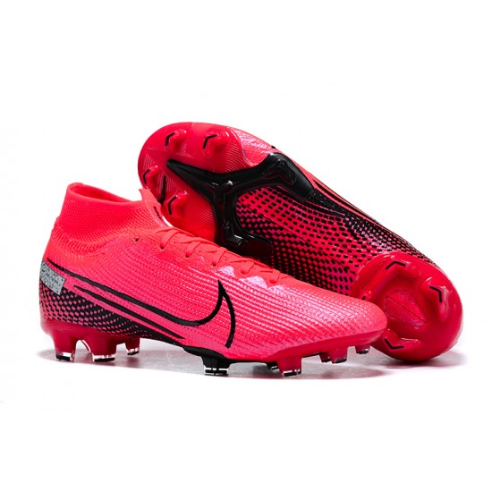 Kopačky Nike Mercurial Superfly 7 Elite FG Růžový Černá High-top