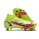 Kopačky Nike Mercurial Vapor XIV Elite SG PRO Anti Clog High-top Chartreuse