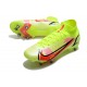 Kopačky Nike Mercurial Vapor XIV Elite SG PRO Anti Clog High-top Chartreuse