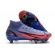 Kopačky Nike Mercurial Vapor XIV Elite SG PRO Anti Clog High-top Deep Modrý