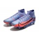 Kopačky Nike Mercurial Vapor XIV Elite SG PRO Anti Clog High-top Deep Modrý