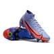 Kopačky Nike Mercurial Vapor XIV Elite SG PRO Anti Clog High-top Deep Modrý