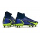 Kopačky Nike Mercurial Vapor XIV Elite SG PRO Anti Clog High-top Deep Modrý Žlutý