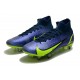 Kopačky Nike Mercurial Vapor XIV Elite SG PRO Anti Clog High-top Deep Modrý Žlutý