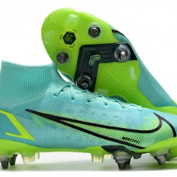 Kopačky Nike Mercurial Vapor XIV Elite SG PRO Anti Clog High-top Turqoise