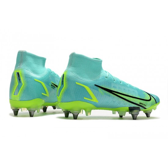 Kopačky Nike Mercurial Vapor XIV Elite SG PRO Anti Clog High-top Turqoise