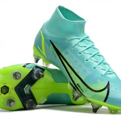 Kopačky Nike Mercurial Vapor XIV Elite SG PRO Anti Clog High-top Turqoise