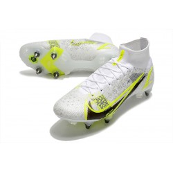 Kopačky Nike Mercurial Vapor XIV Elite SG PRO Anti Clog High-top Bílý