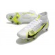 Kopačky Nike Mercurial Vapor XIV Elite SG PRO Anti Clog High-top Bílý