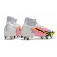 Kopačky Nike Mercurial Vapor XIV Elite SG PRO Anti Clog High-top Bílý Růžový