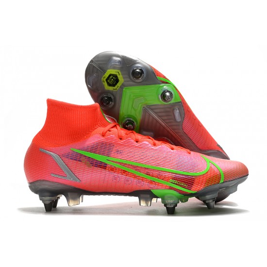 Kopačky Nike Mercurial Vapor XIV Elite SG PRO Anti Clog Low-top Červené