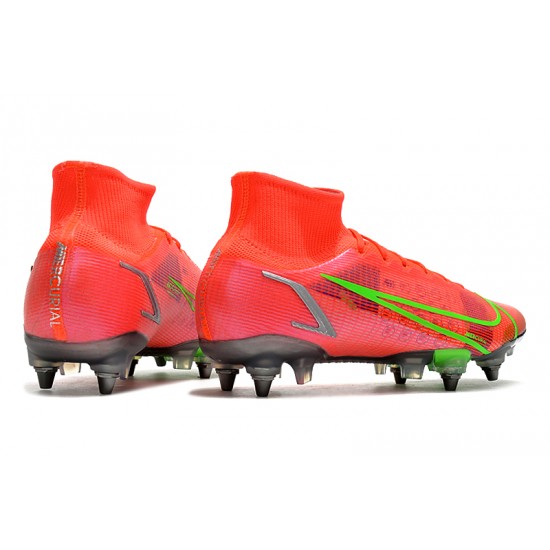 Kopačky Nike Mercurial Vapor XIV Elite SG PRO Anti Clog Low-top Červené