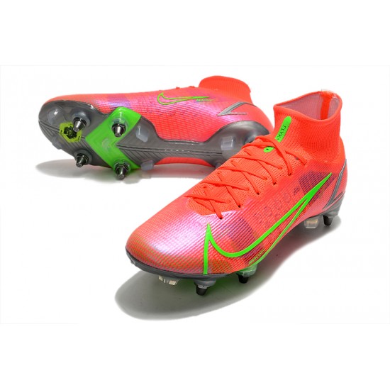 Kopačky Nike Mercurial Vapor XIV Elite SG PRO Anti Clog Low-top Červené