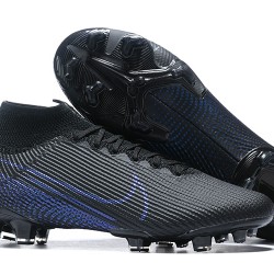 Kopačky Nike Superfly 7 Elite SE FG Černá Modrý High-top