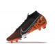 Kopačky Nike Superfly 7 Elite SE FG Černá Oranžovýý Bílý High-top