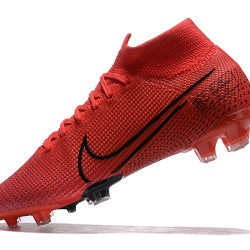 Kopačky Nike Superfly 7 Elite SE FG Černá Červené High-top